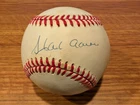 Hank Aaron Signed Auto Official National League Baseball. JSA LOA