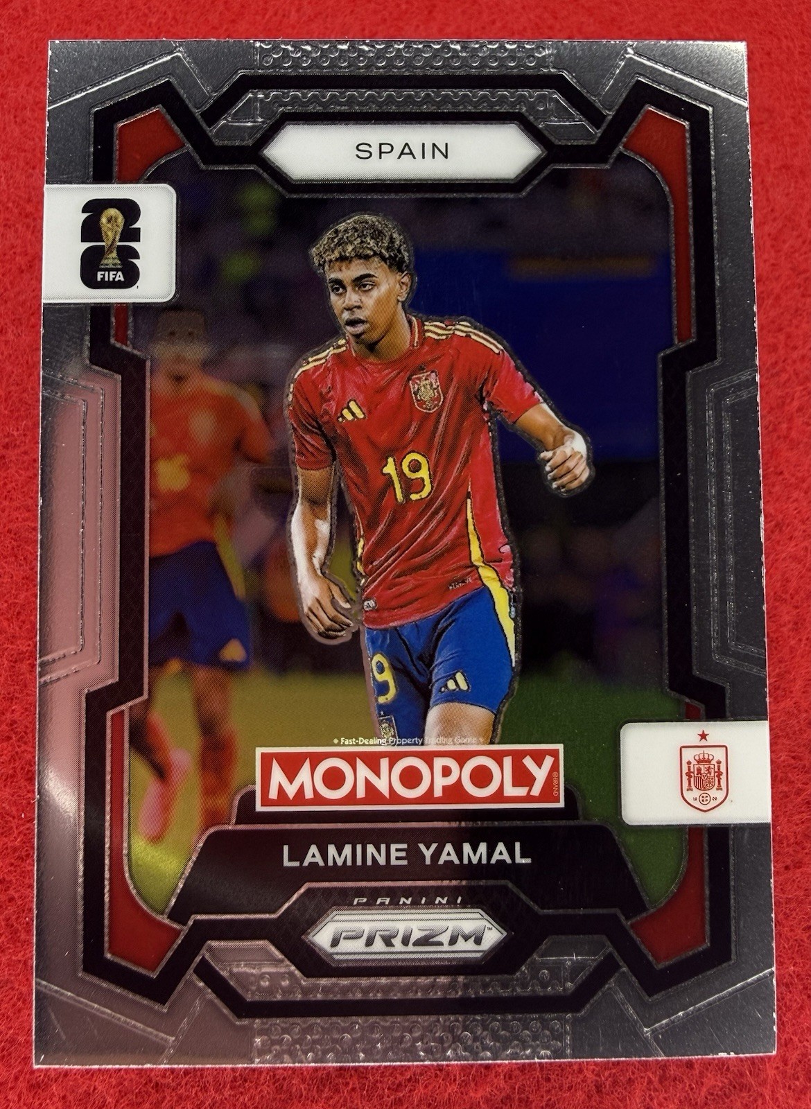 Lamine Yamal -2026 Panini Prizm Monopoly FIFA World Cup #41 -Spain