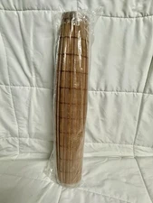 23 x 64 Cordless Bamboo Roman Shade Squirrel Shade