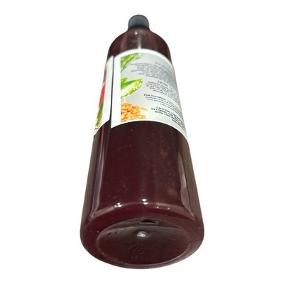 Homemade Hair Treatment Serum Spray Bottle - Red Liquid