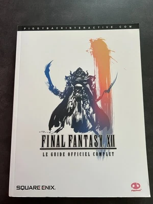Guide Final Fantasy XII (12) / Edition Piggyback en version française - Photo 1/3