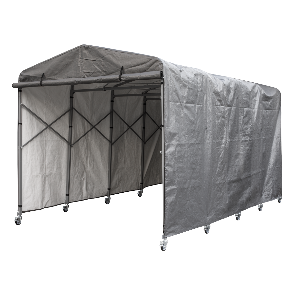 Sealey Extending Steel Garage Extension 2.5 x 4.5 x 2.5m FGE01 - Image 3