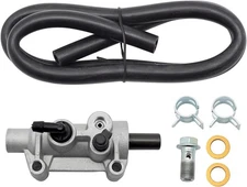 M MATI Rear Foot Brake Master Cylinder for Polaris Sportsman 500 X2 Silver 
