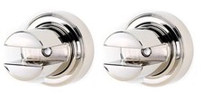 Alno A8750 Nickel Infinity 1-1/2" Shelf Bracket - Pair
