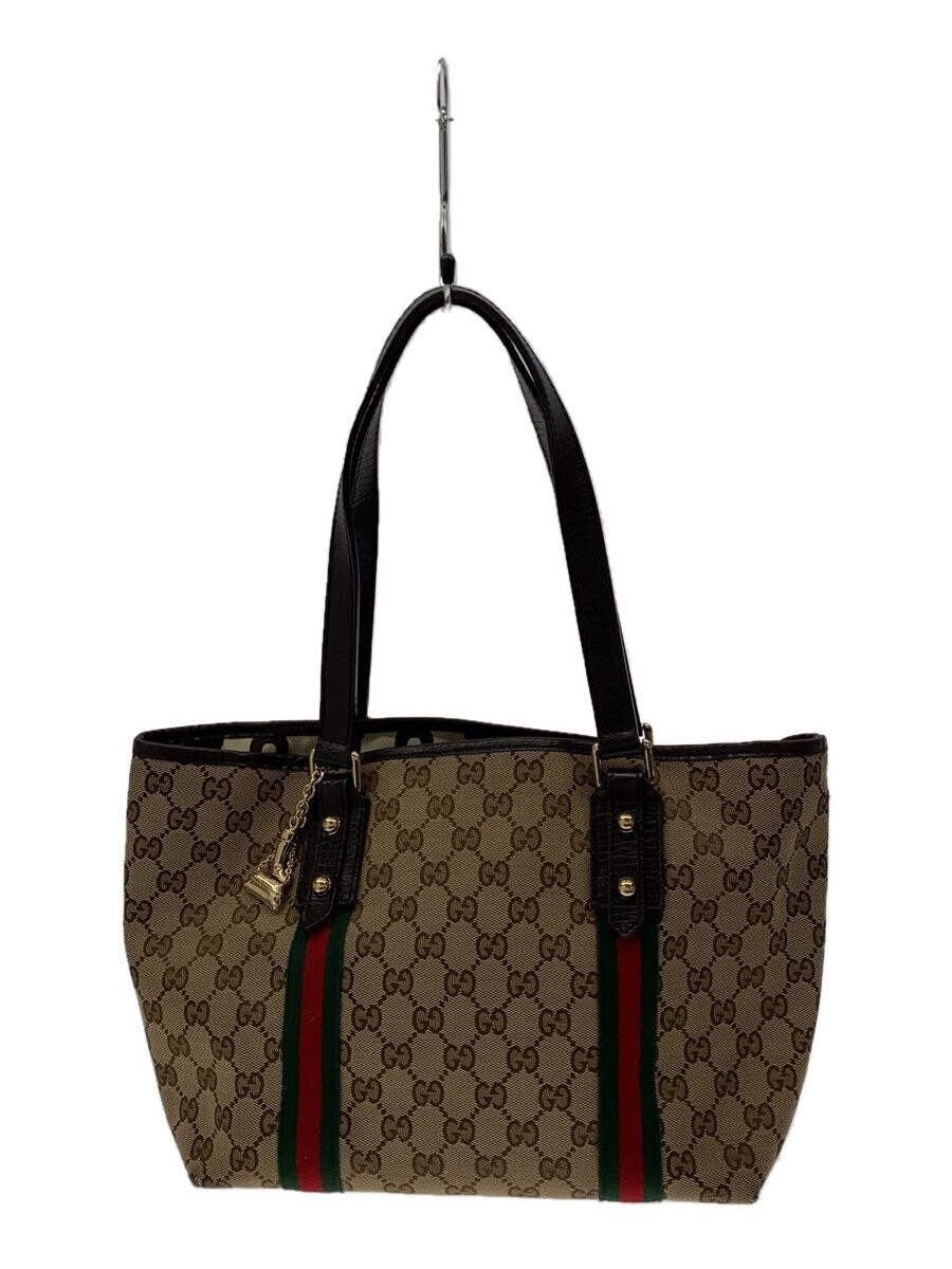 GUCCI beige canvas handbag style 137396491404