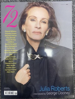 EE 72 Magazine Issue 1 Julia Roberts interviewed George Clooney, Edward Enninful