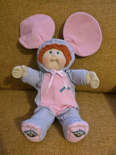 Cabbage Patch Dolls vintage 1978 Coleco With Original Adorable Bunny Outfit Ears