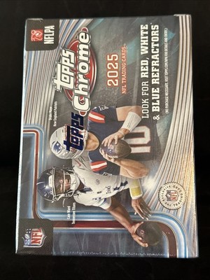 2025 Topps Chrome NFL Football Blaster Value Box for sale online