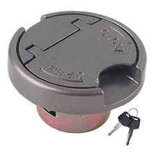  Locking Gas, Gas Lock with 2 Keys Stainless Steel Parts Universal for GY6 