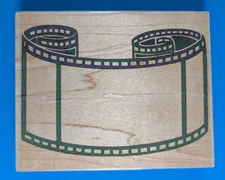 Large FILMSTRIP Frame, All Night Media 550-K16, Dee Gruenig, Rubber Stamp, NEW