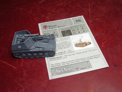 Axis & Allies Miniatures 49/60: Wespe a