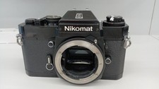 Nikon NIKOMAT EL Black Film SLR Camera Body Only Used