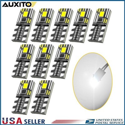 LED Interior License Plate Light Dome Bulb XENON White T10 194 168 W5W 2825 10 M
