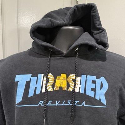 Thrasher Hoodie Skateboard Small (34-36) Multicolor San Francisco Pullover