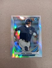 2014 Bowman Draft - Chrome Nick Torres #CDP112 Refractor (RC)