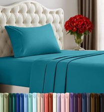 Twin Sheet Set   3 Piece Bed Sheets for Twin Size Bed, Soft and Breathable Mi...