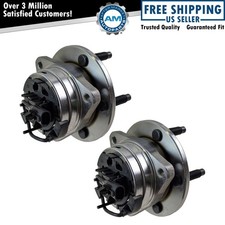 2 Front Wheel Hub Bearings Set For 04-12 Chev...