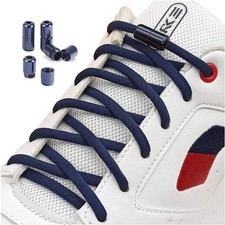 No Tie Elastic Shoelaces 21 Colors Metal Lock for Kids  Adults Sneakers Unisex