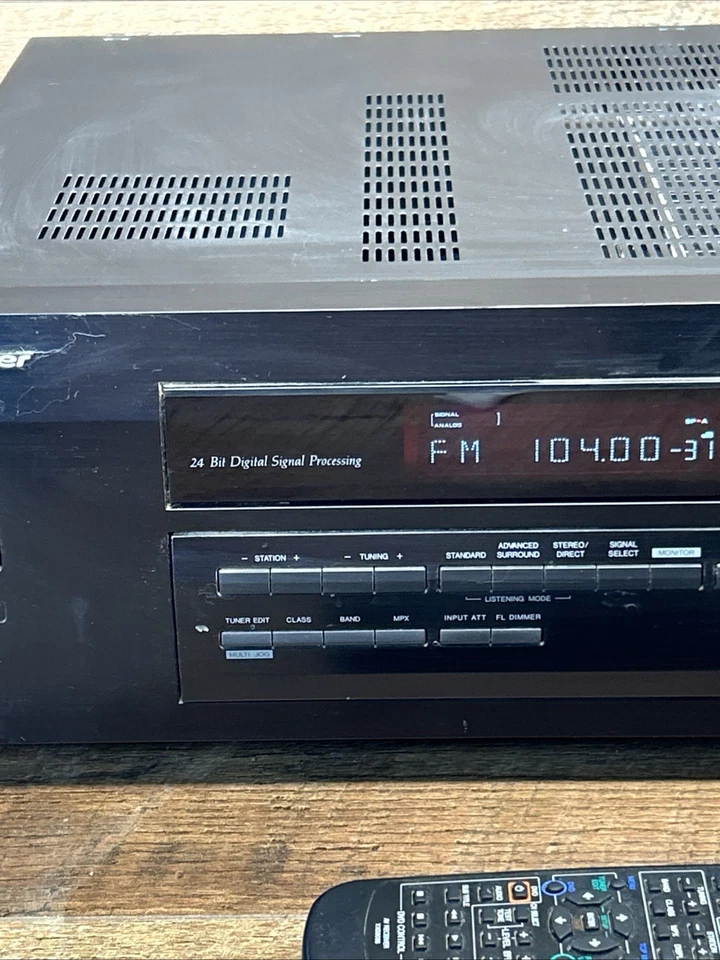 Pioneer VSX-D411 Receiver HiFi Stereo 5.1 Channel Home Audio AM/FM Tuner - Image 4 of 4
