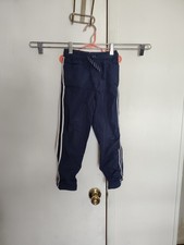 Carter's Boys Navy Blue Track Pants Drawstring Adjustable Waist Casual
