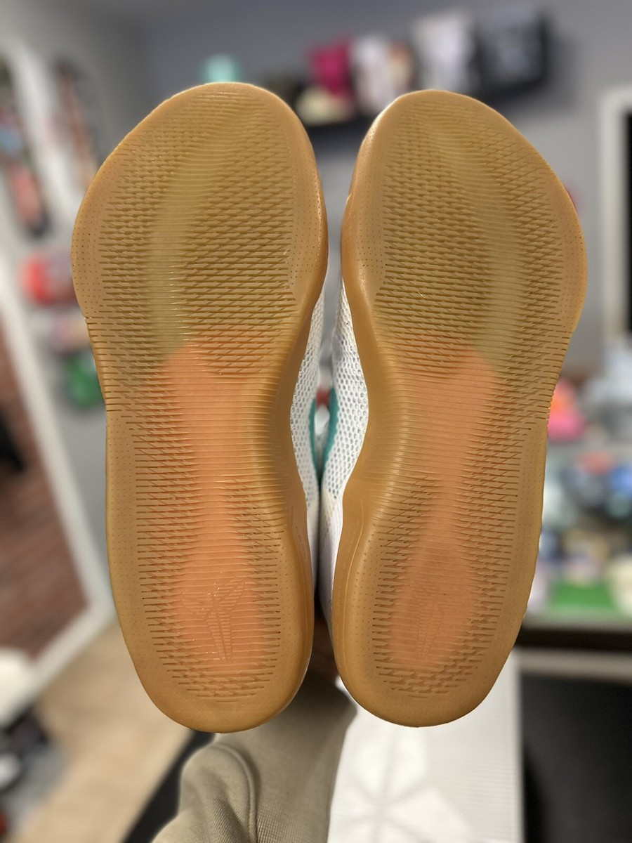 Size 13 - Nike Kobe 11 EM Low Summer 2016 Miami White Teal  display picture 2