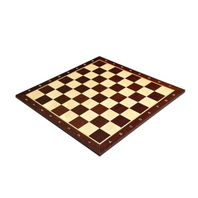 African Palisander & Maple Wooden Chess Board - 2.0'' With Notation
