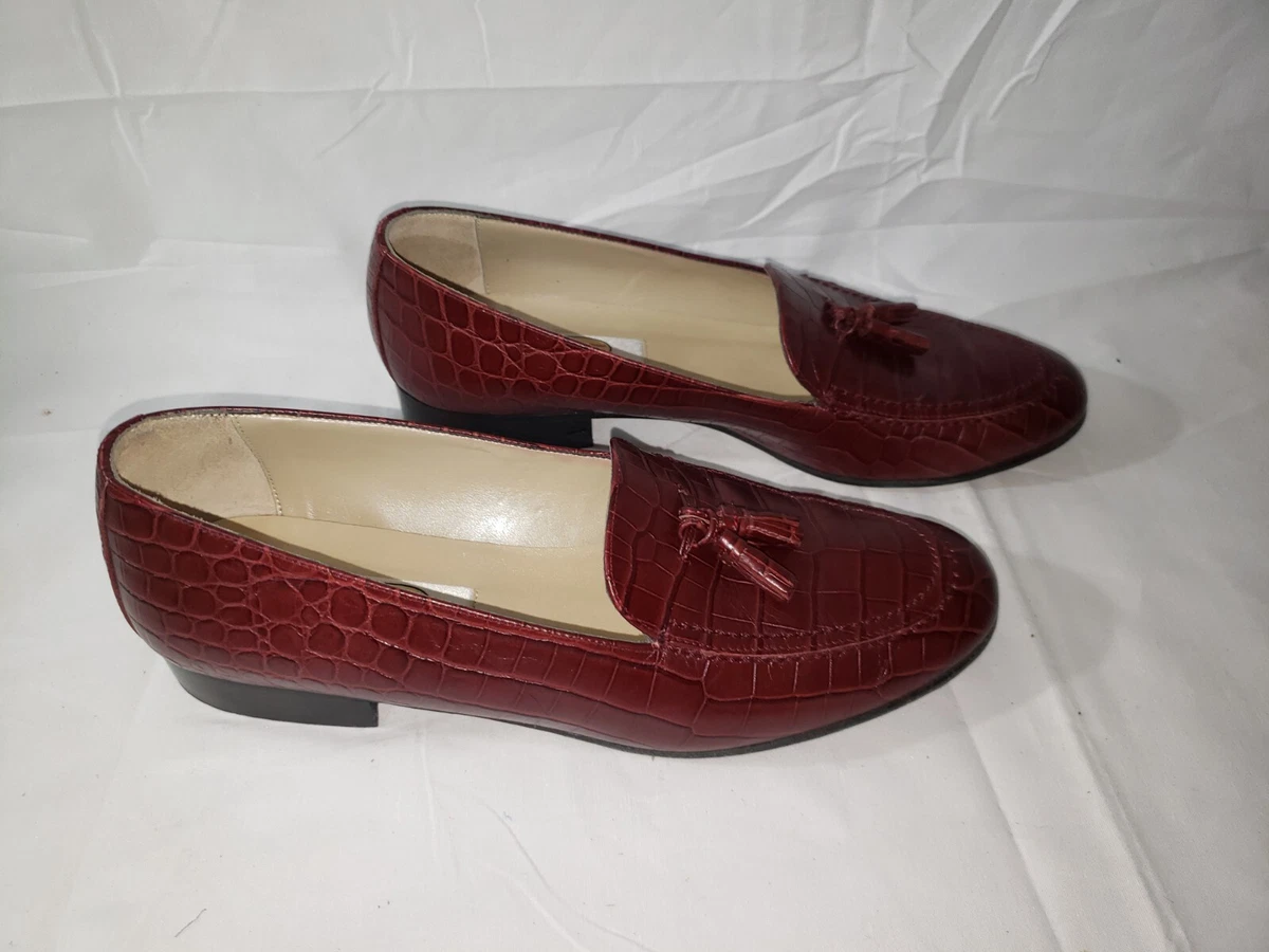 Talbots Women's Leather Oxford Snake Skin Detail Women's Size 7 Dress shoes  | eBay