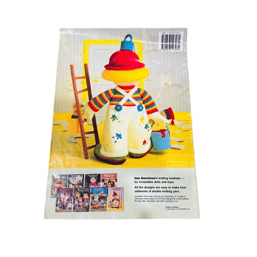 Jean Greenhowe’s Knitted Clowns The Red Nose Gang + Mascot Doll Knitting booklet - Picture 4 of 22