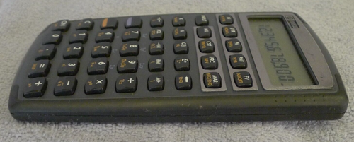 HP Hewlett Packard 10B II Business Financial Calculator +Slip Cover-TESTED CC - Picture 7 of 13