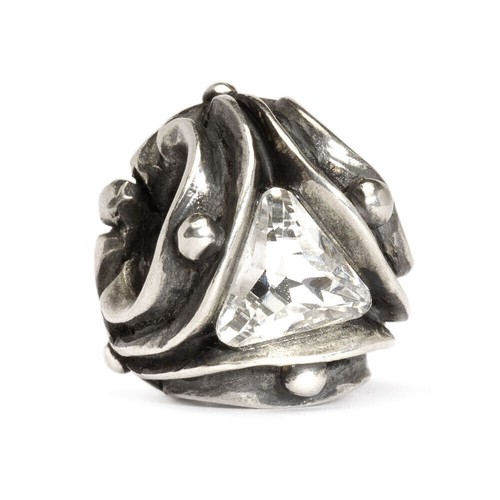 TROLLBEADS Triangles Fantasy 12381 Crystal Triangles Trollbead for Fantasy Neck - Picture 4 of 10