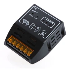 SOLAR PANEL CHARGE CONTROL REGULATOR 10 AMP 10A MOTORHOME CARAVAN VW CAMPER VAN