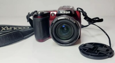 Nikon COOLPIX L810 12.1 MP 15x Optical Zoom Digital Camera Red