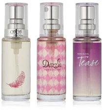 Paris Hilton Mini EDP 0.5 oz 3 Piece Gift Set for Women + Free Cosmetic Bag