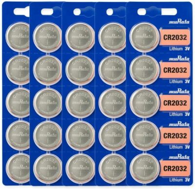 25 x  Murata/Sony CR2032 2032 DL2032 3V Button Lithium Coin Battery EXP 2032+