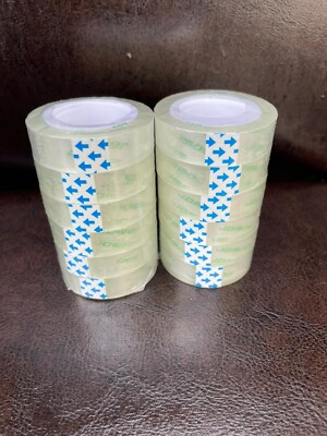 6 x Sellotape 13mm x 20m selbstklebend transparent transparent Klebeband kleine Rollen günstig 