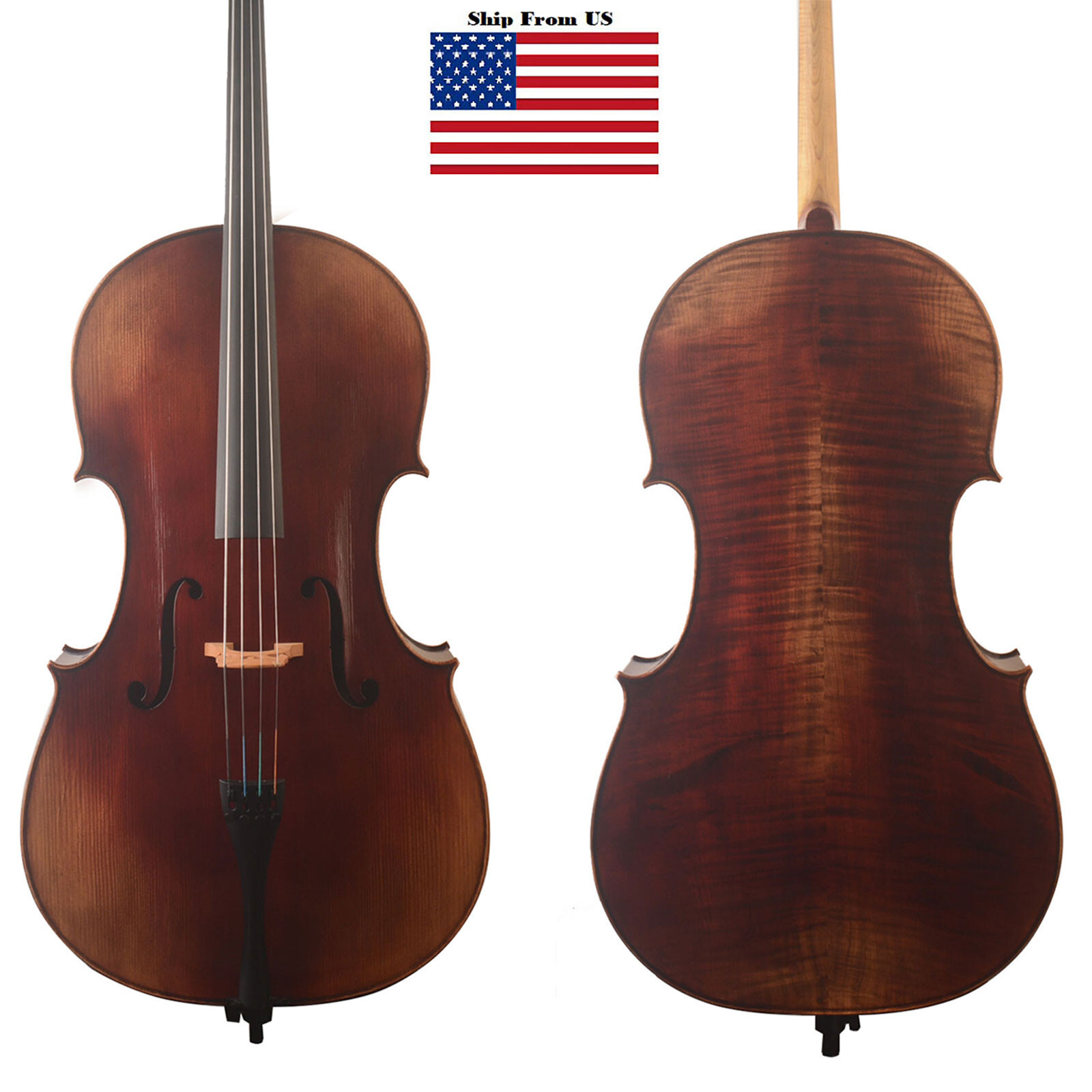 Free shipping!Oil anti! A Matteo Gofriller‘Schneider' 1693 Copy Cello,extra deep