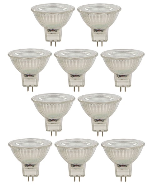 10Er Set Led-Strahler Mcshine Mcob MR16, 3W, 250 Lm, Neutralweiß-image