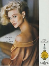 Publicité papier glacé -advertising paper - Chamade de Guerlain 