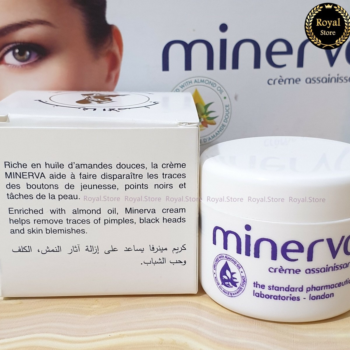 Minerva Cream Face Acne and Blemish 30ml Original 100 Made in