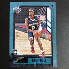 2020-21 Panini Chronicles #195 Kira Lewis Jr. Blue Parallel /99 Rookie RC Card