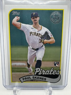 Paul Skenes 2024 Topps Update #89US-46 35th Anniversary Paul Skenes 2024 Topps Update #89US-46 35th Anniversary