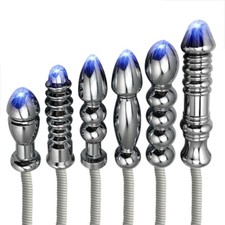 Anal Plug Butt Penis E-Stim Ring Cock Flirting Shock G-Spot Sex Toys for Men