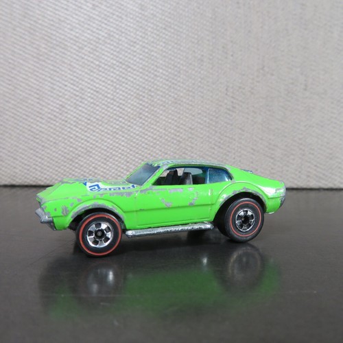 Nitro Red Vintage 1970 Hot Wheels Redline Mighty Maverick Amarillo USA - México Mercenary Kings Switch