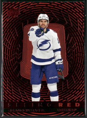 2023-24 UD Extended Seeing Red #SR-98 Brandon Hagel Tampa Bay Lightning