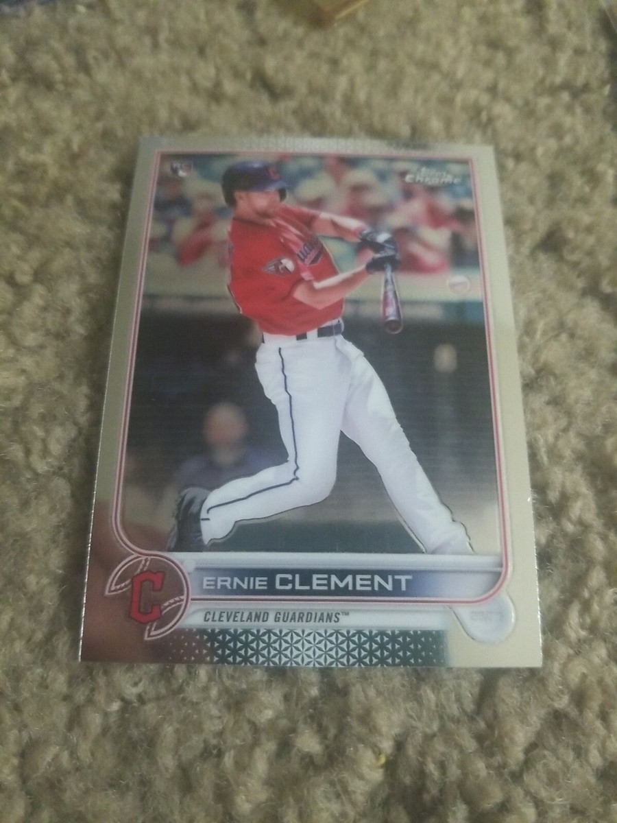 ERNIE CLEMENT TOPPS CHROME CARD #145 BLUE JAYS/GUARDIANS (ROOKIE