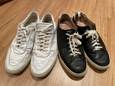 [Lot of 3] Common Projects Achilles Retro Low,  Bball Low, Adidas Samba