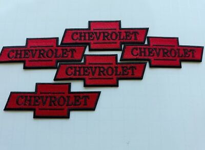 5 NEW CHEVY CORVETTE Easy Sew/Iron On WHOLESALE PATCHES W/ FREE SHIP 