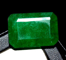 EGL Certified 50.75 Ct Natural MUZO Colombian Green Emerald Unheated Gemstone