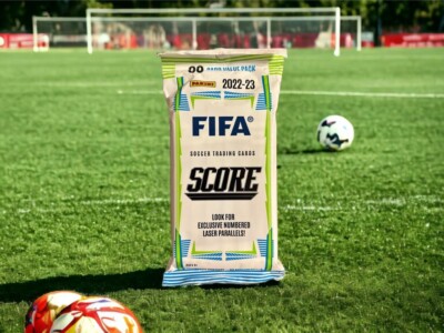 Panini 2022-2023 FIFA Score Soccer Trading Cards Fat Pack (EN)