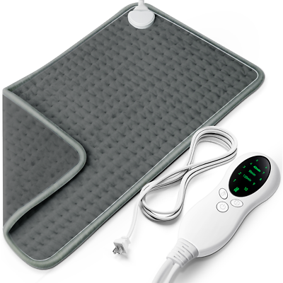 #ad Extra Large 12 quot; x 24quot; Heating Pad 10 Temperature Controllers Machine Washable $13.99